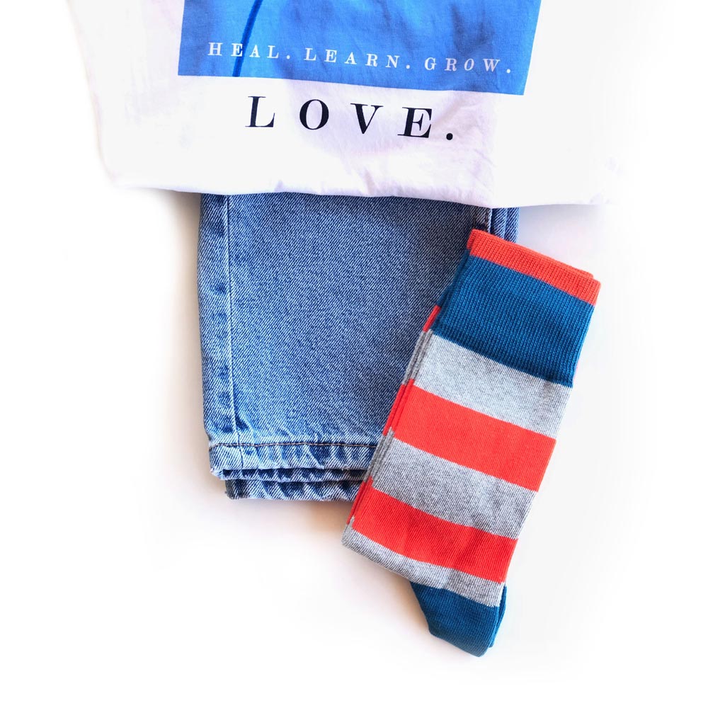 Multicolored Stripped